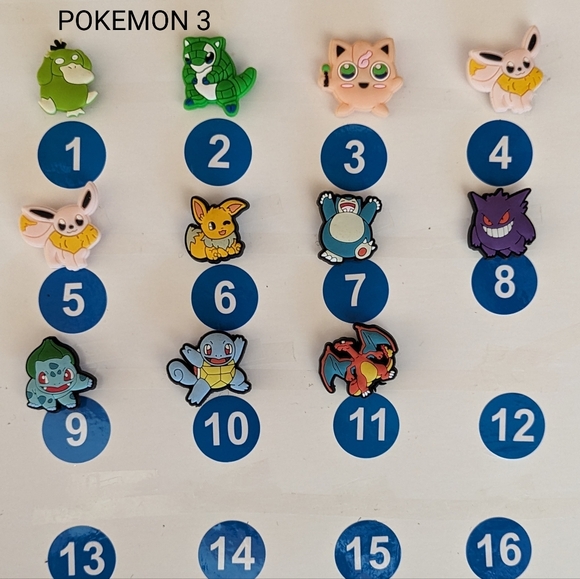 POKEMON | shoe charms|jibbitz - Picture 3 of 3